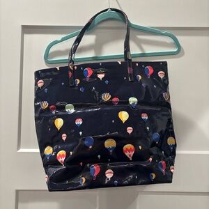 Kate Spade ♠️ Hot Air Balloon Daycation Bon Shopper Tote Bag